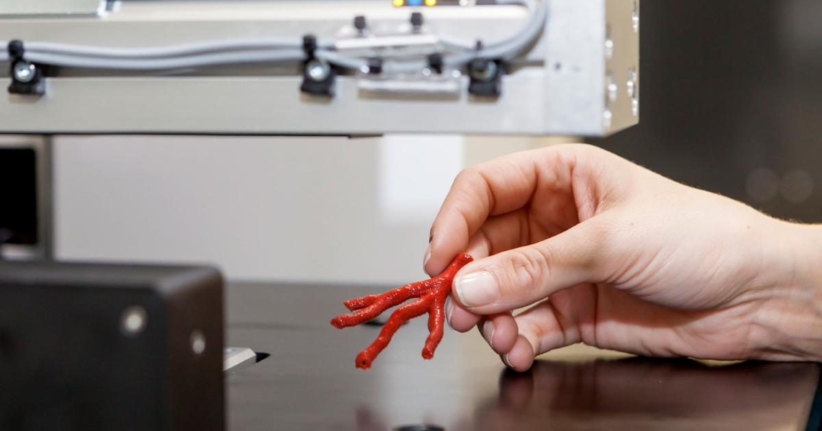 В США научились печатать сосуды на 3D-принтере