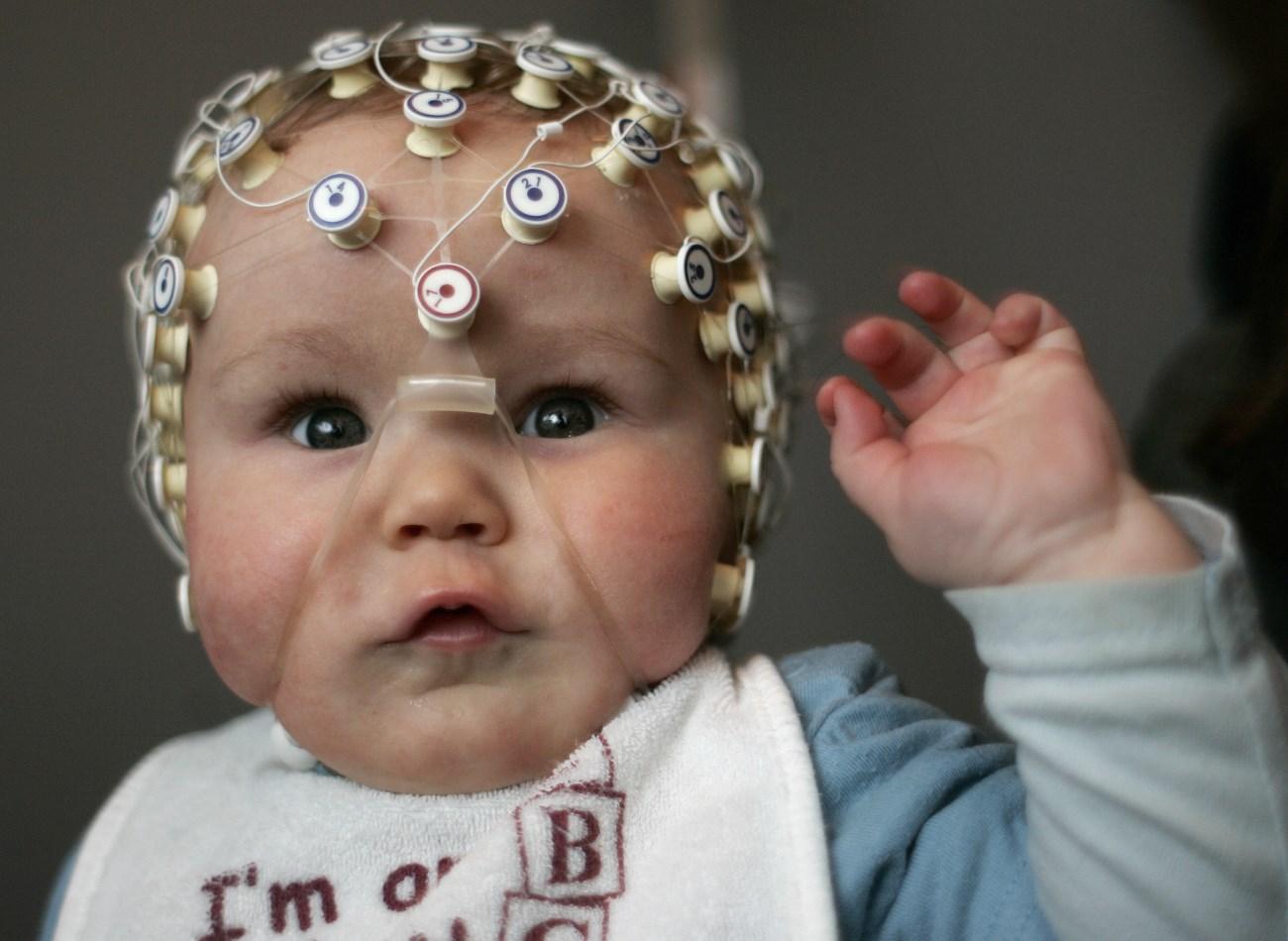 Губы заняли больше всего места на карте активности мозга младенцев
