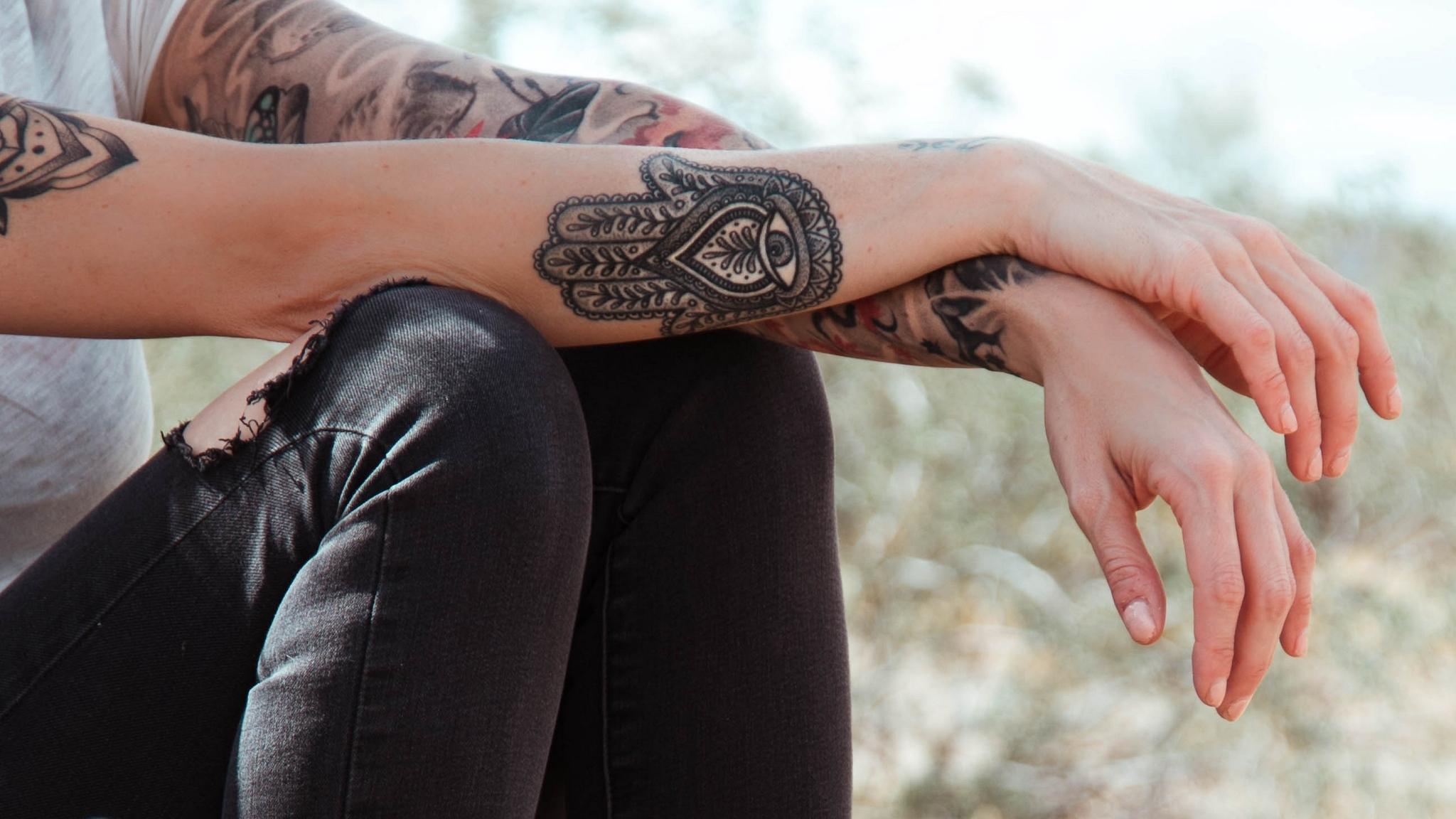 Татуировки остаются на коже благодаря иммунитету