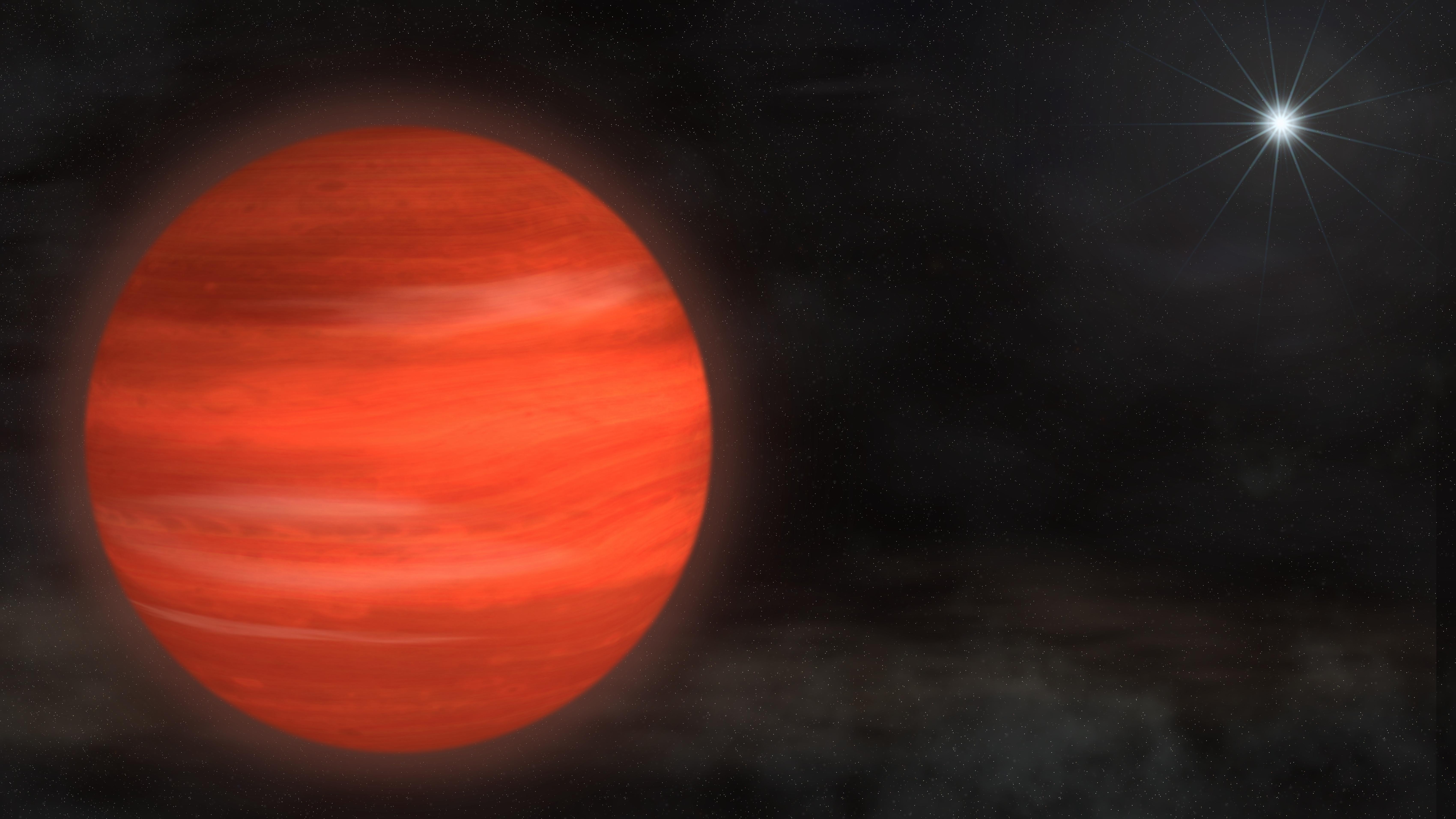 В атмосфере экзопланеты TYC 8998-760-1 b впервые обнаружили редкие изотопы углерода