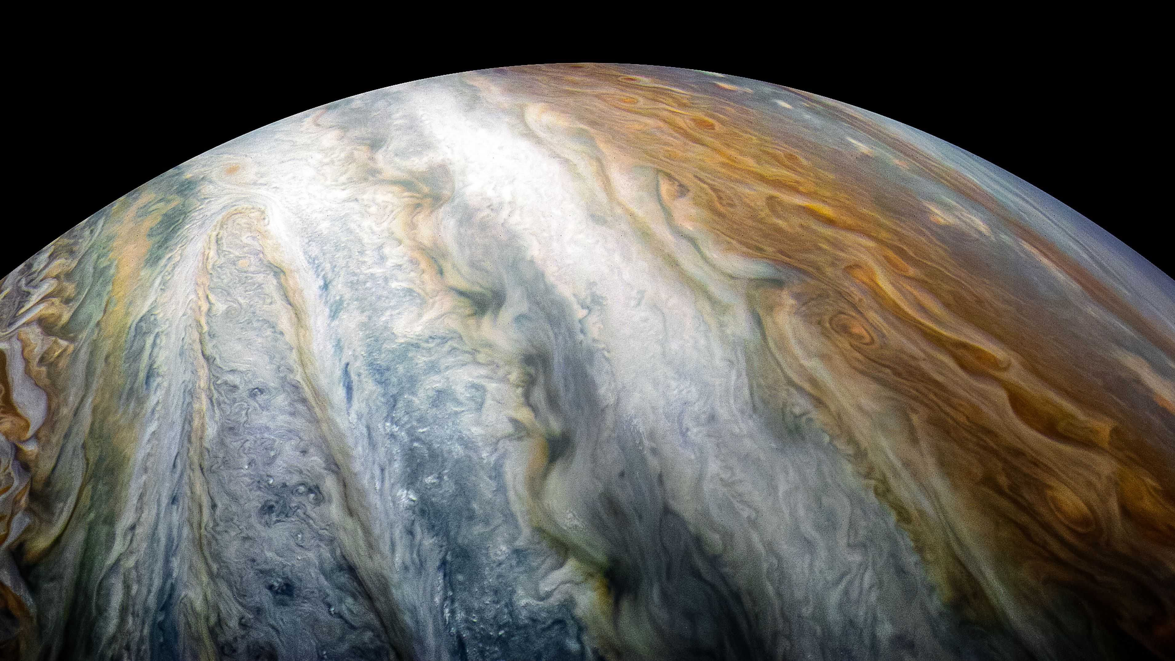 Создано первое трехмерное изображение атмосферы Юпитера