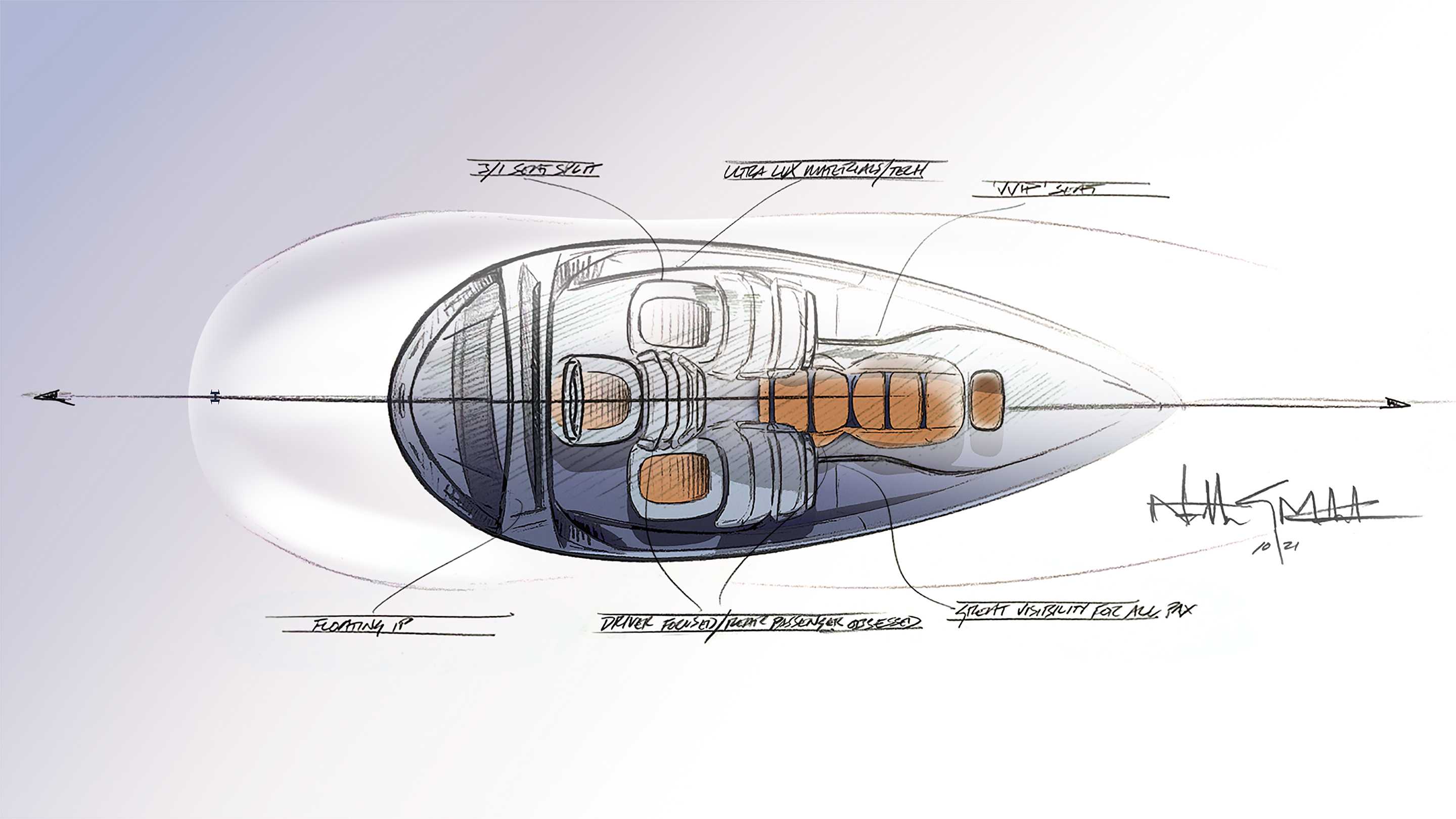 Hennessey представила концепт шестиколесного электрического гиперкара Hyper-GT