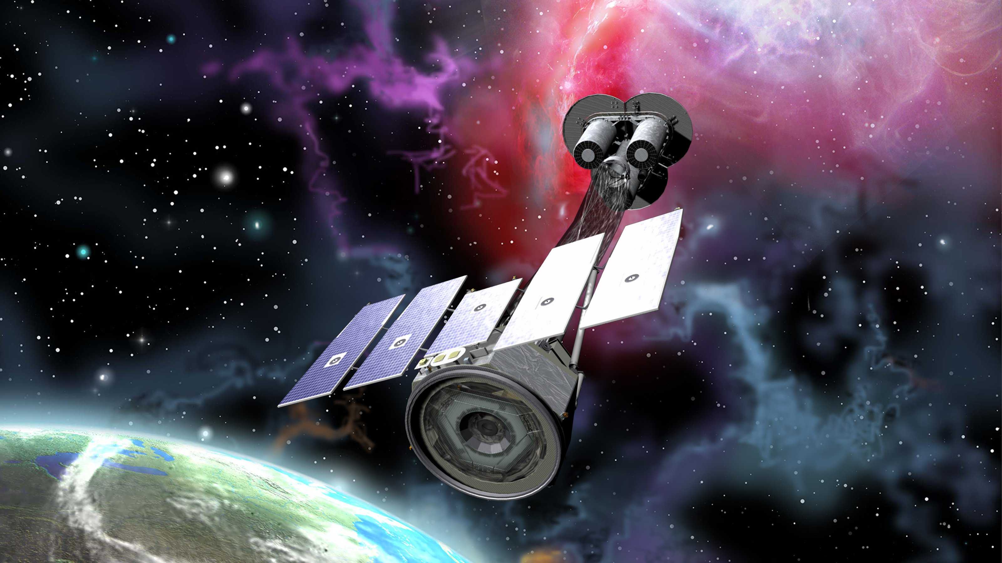 NASA запустило космический телескоп IXPE (Imaging X-ray Polarimetry Explorer)
