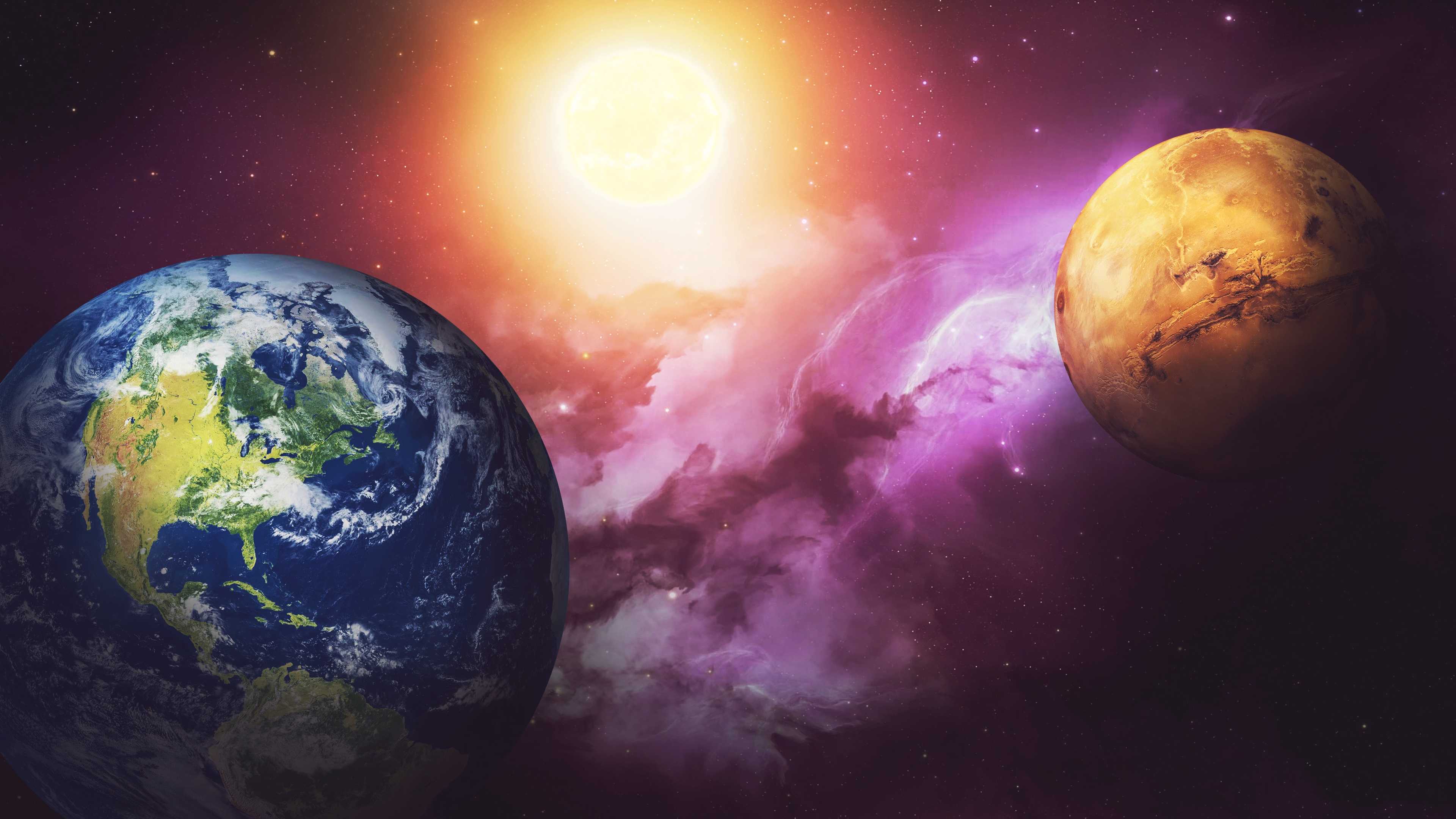 Земля и Марс сформировались из планетезималей внутренней Солнечной системы