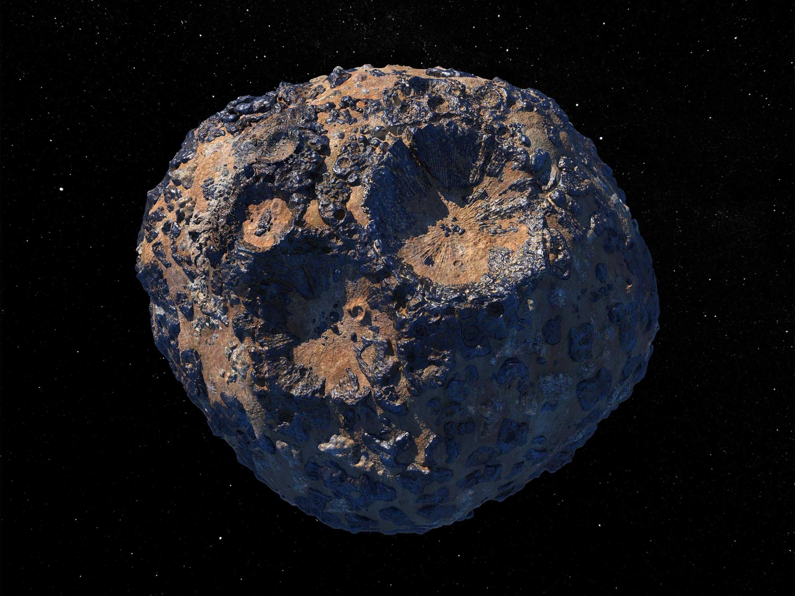 Не цельнометаллический астероид