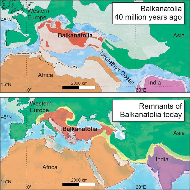 Геологи нашли следы погибшего континента в Восточном Средиземноморье