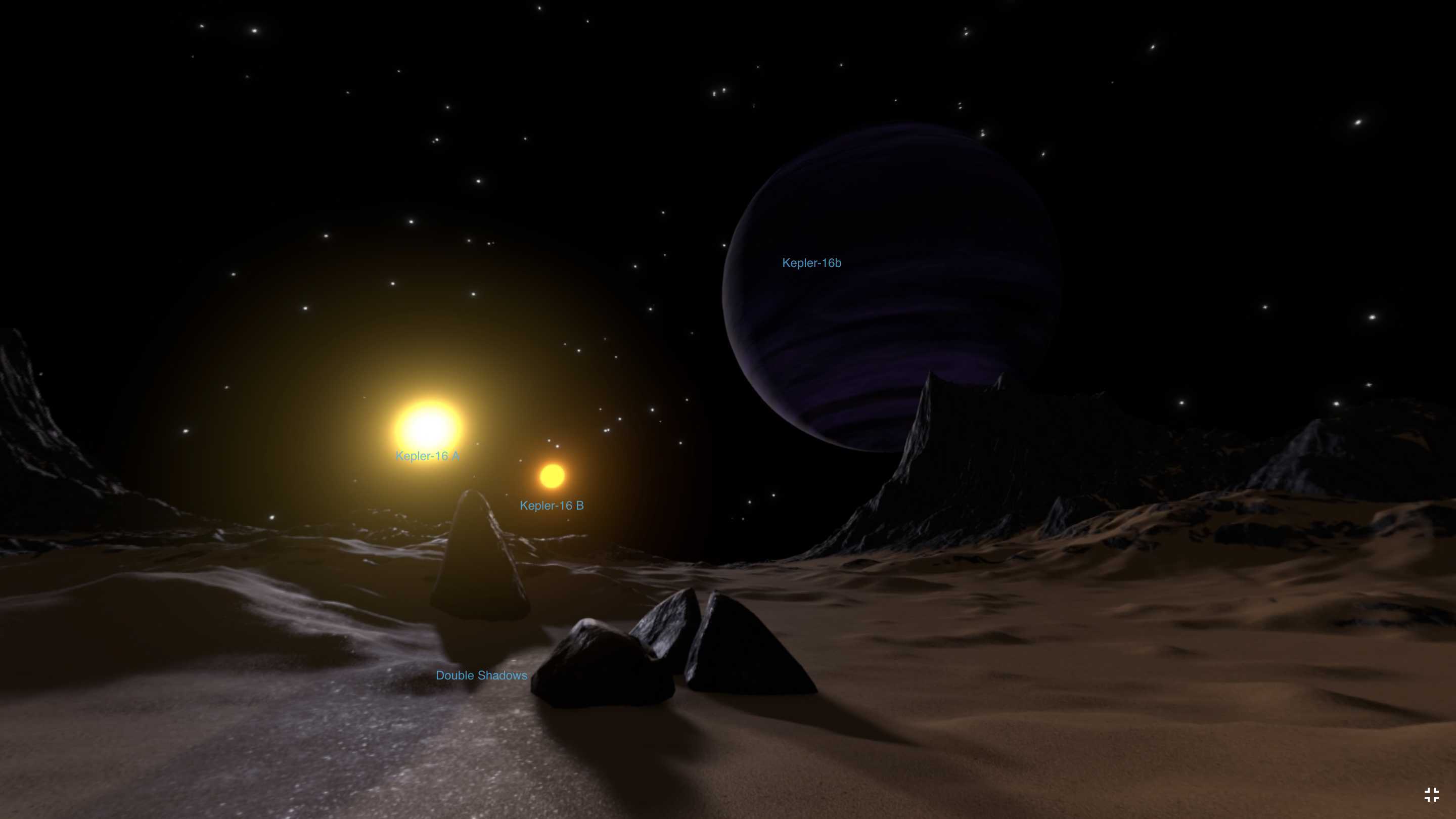 Ученые наблюдали в наземный телескоп экзопланету Kepler-16b, похожую на Татуин