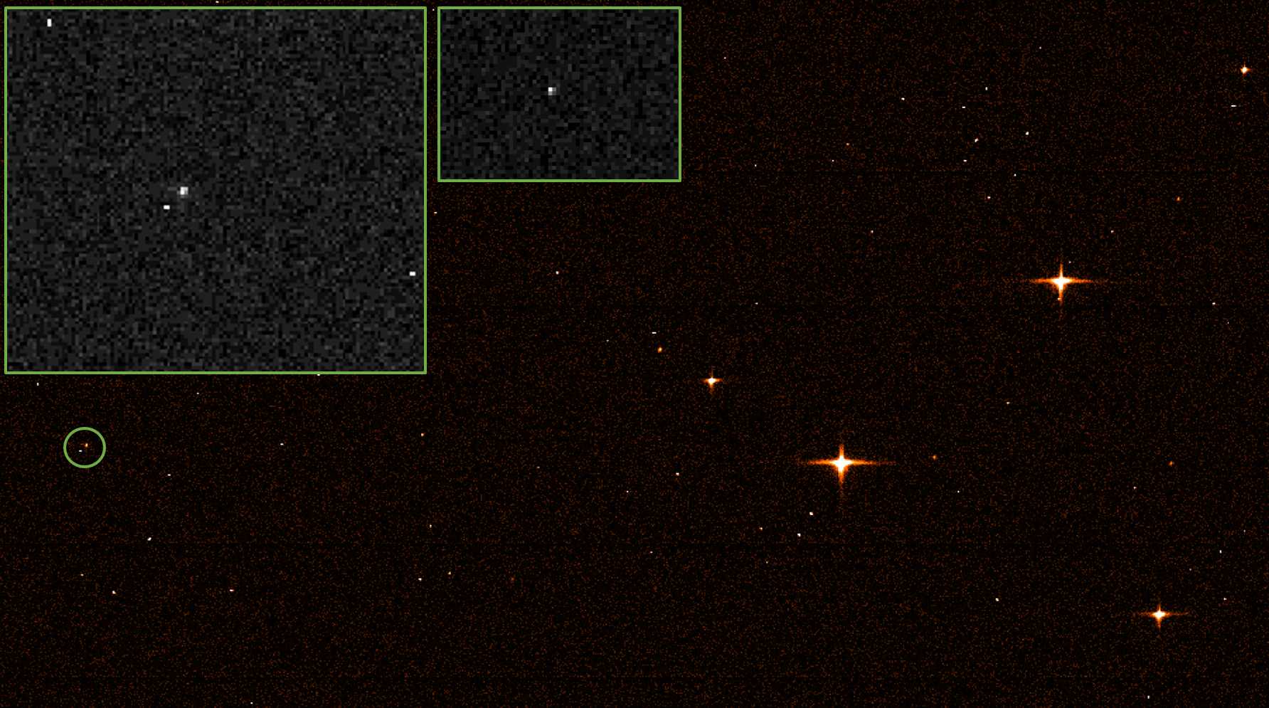 Обсерватория Gaia сфотографировала телескоп «Джеймс Уэбб» на фоне звезд