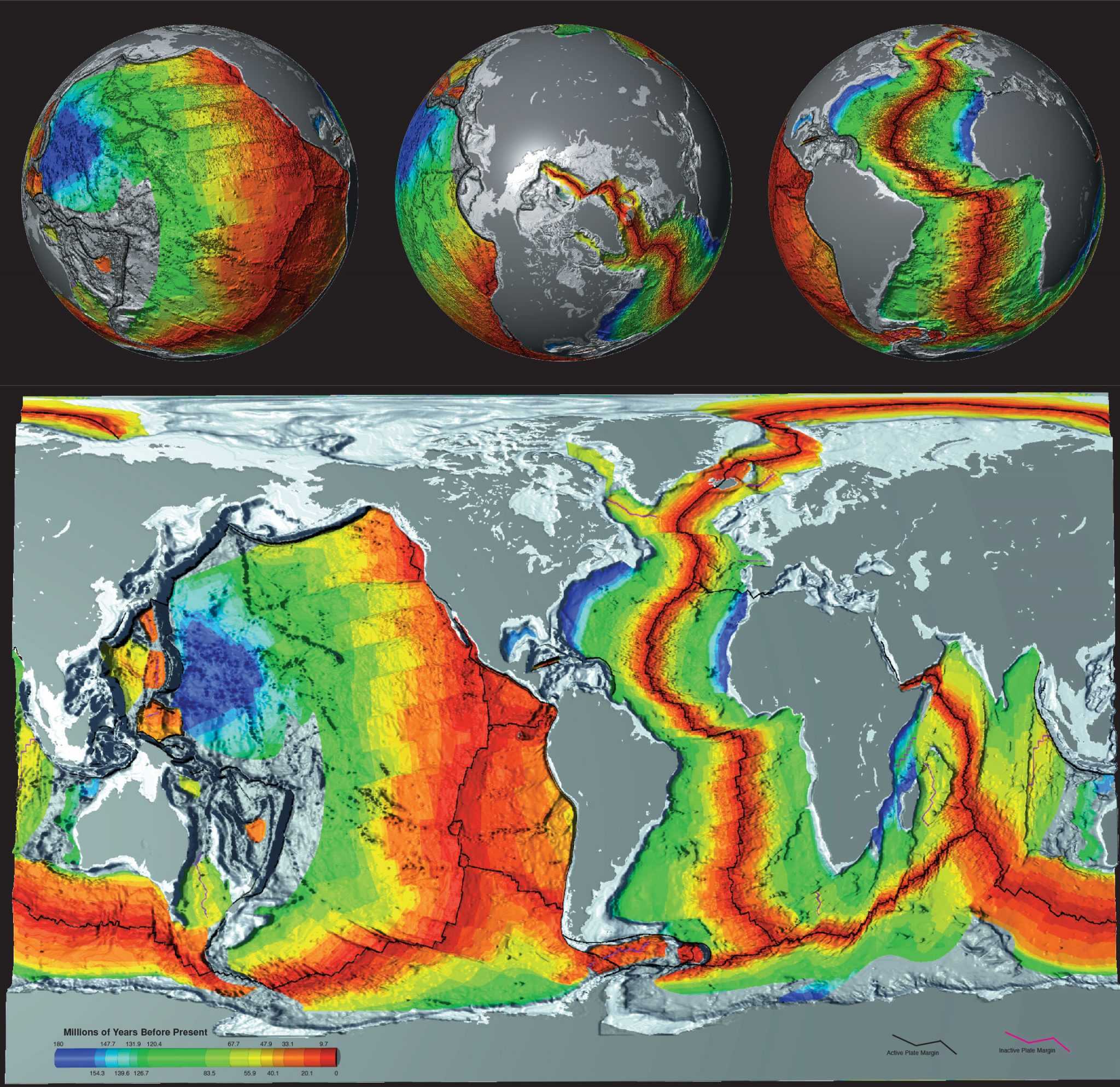 Движение океанических плит земной коры замедляется по неизвестной причине