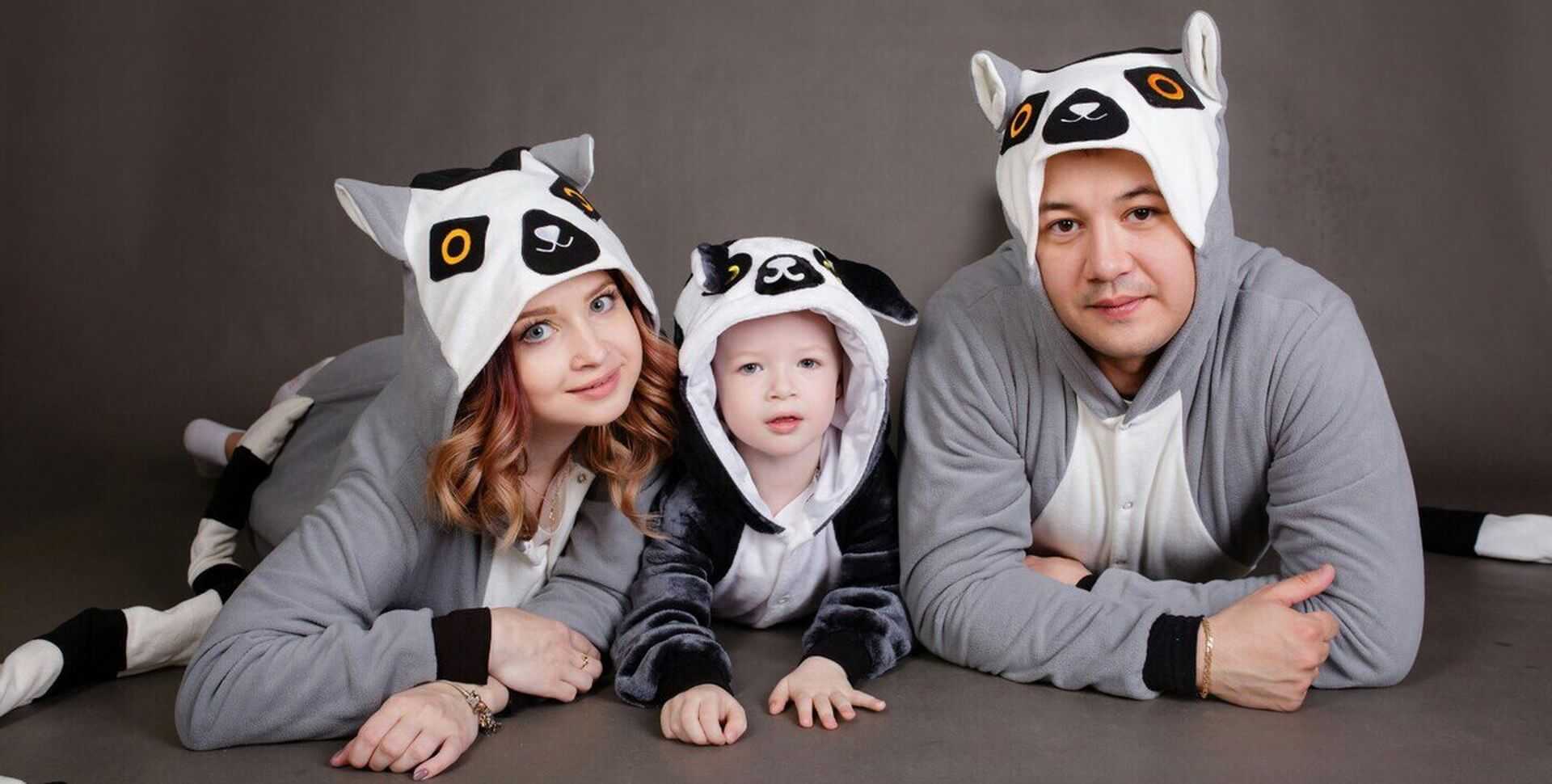 Уникальная пижама кигуруми для детей и родителей