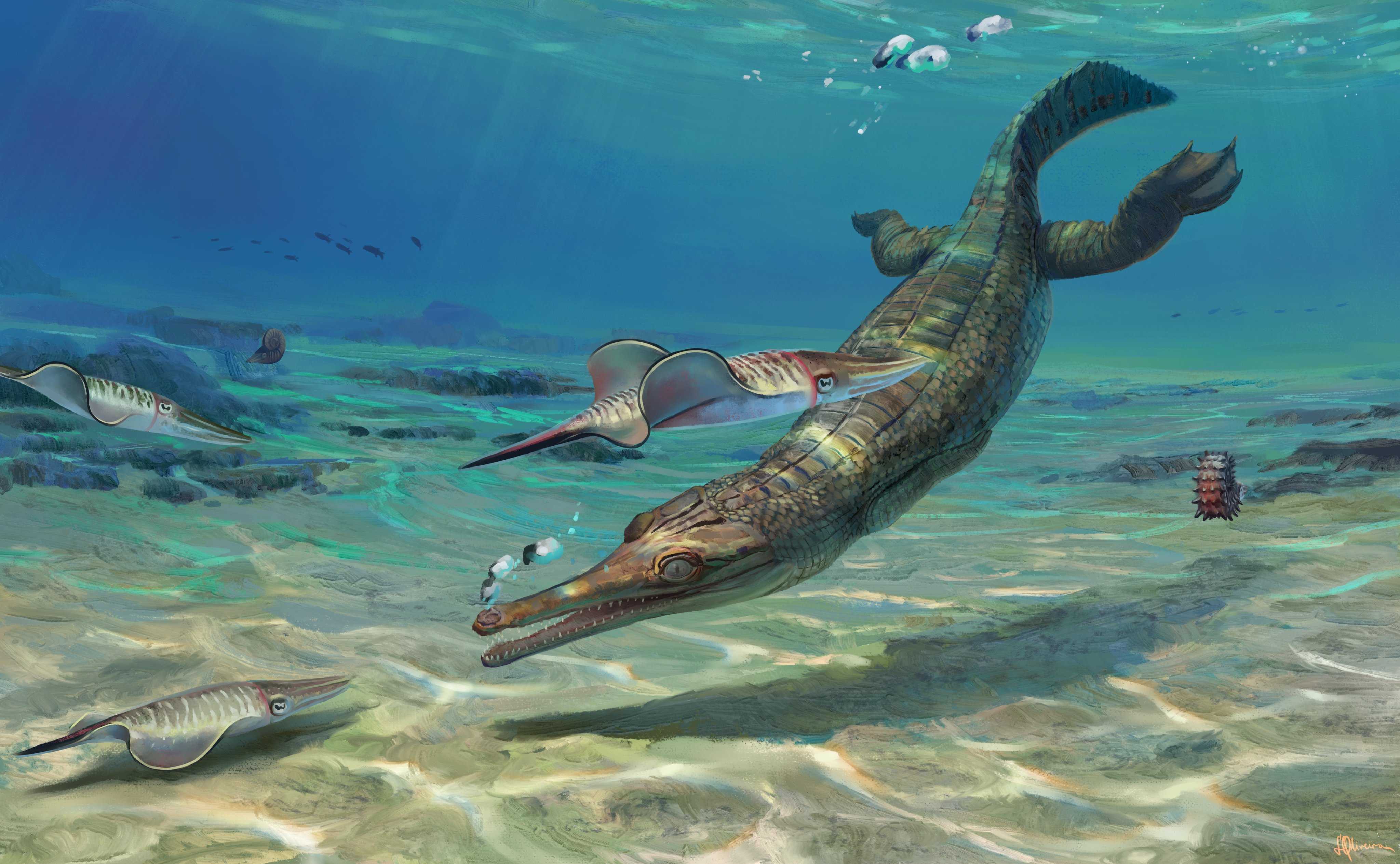 В Великобритании нашли кости древнейшего «морского крокодила»