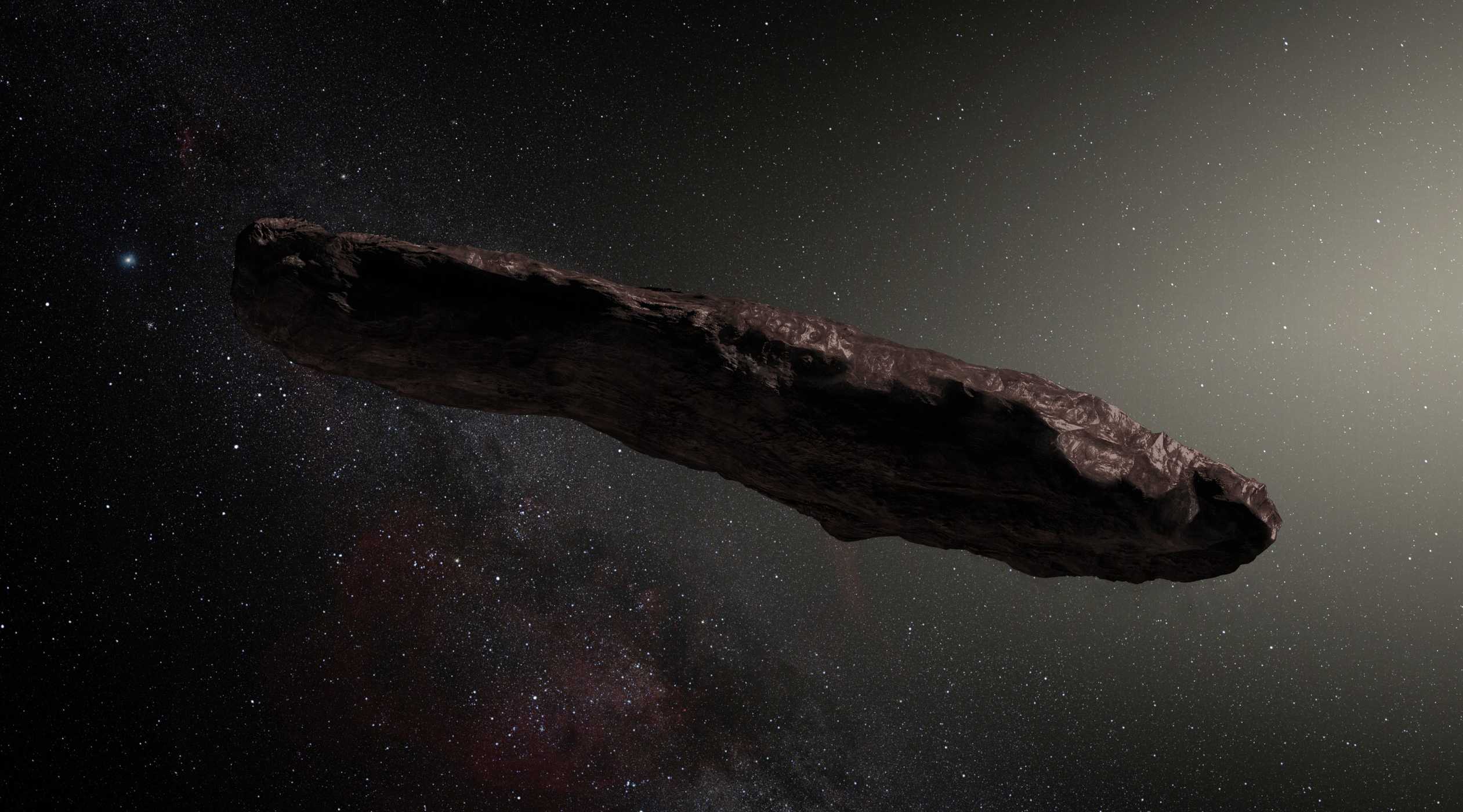 Межзвёздный астероид Оумуамуа ускорял себя сам