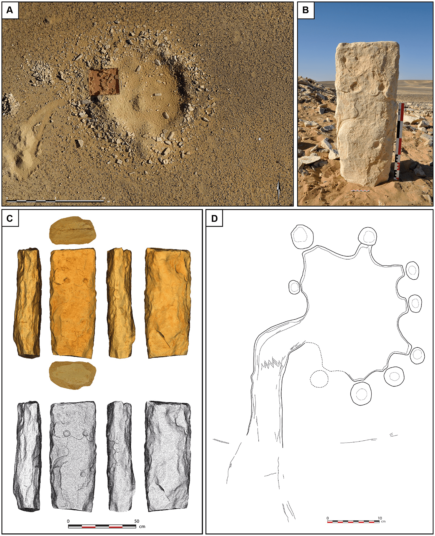 Археологи нашли древнейшие строительные чертежи каменного века