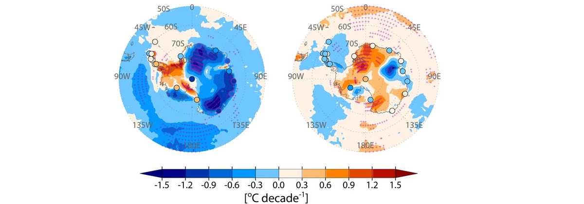 Теплое антарктическое лето связали с восстановлением озонового слоя