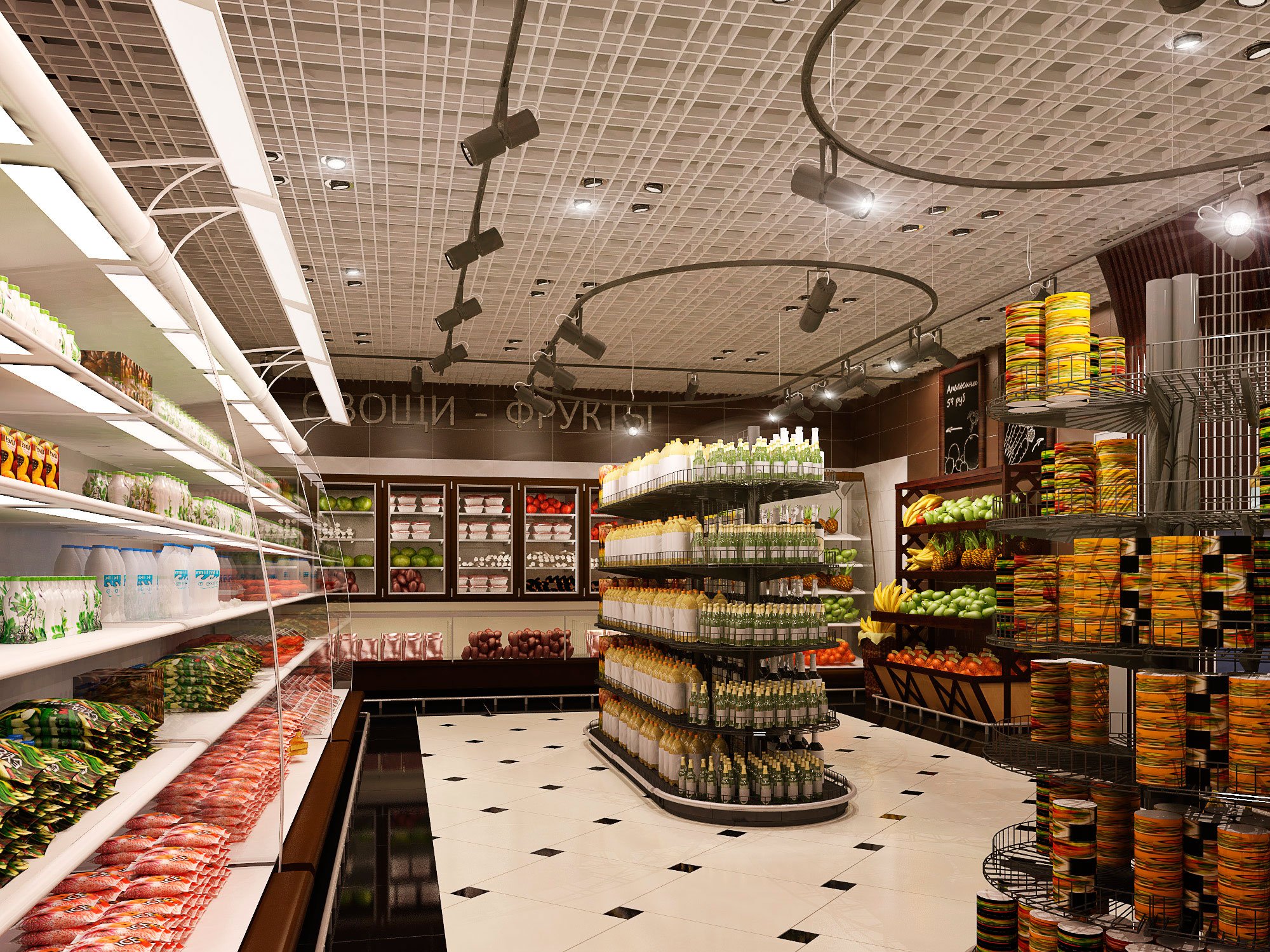 Уборка торговых залов в Москве - клининг торговых помещений в Cleaning-Line Торговые стеллажи для магазина и холодильное оборудование торгового зала: как спроектировать эффективный торговый зал