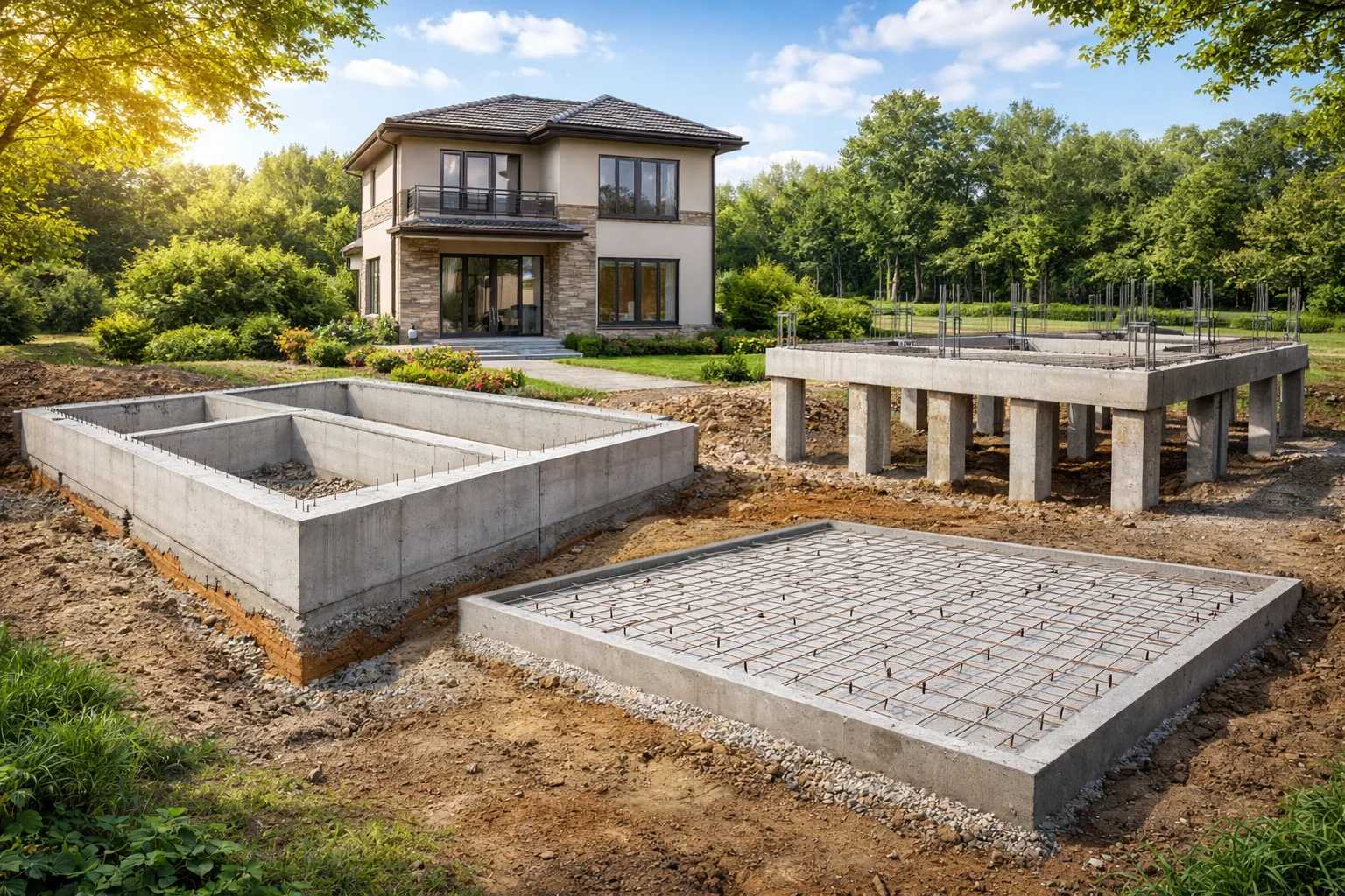 С чего начинается строительство дома: почему фундамент — это 30% успеха С чего начинается строительство дома: почему фундамент — это 30% успеха